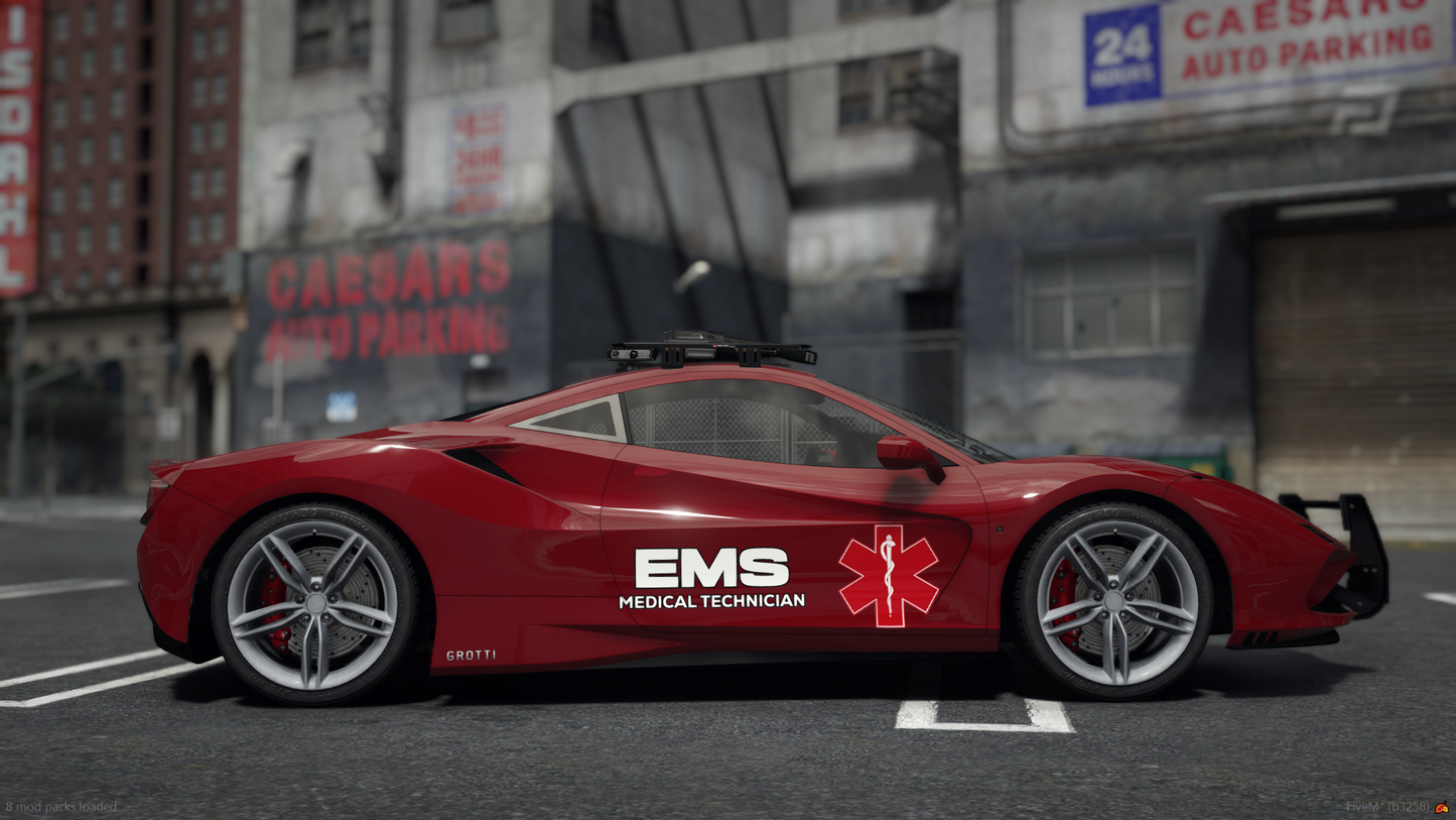 Lore Friendly EMS Pack (10 Cars)