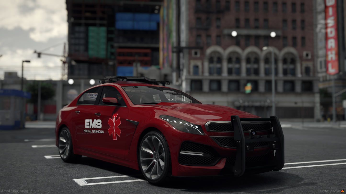 Lore Friendly EMS Pack (10 Cars)