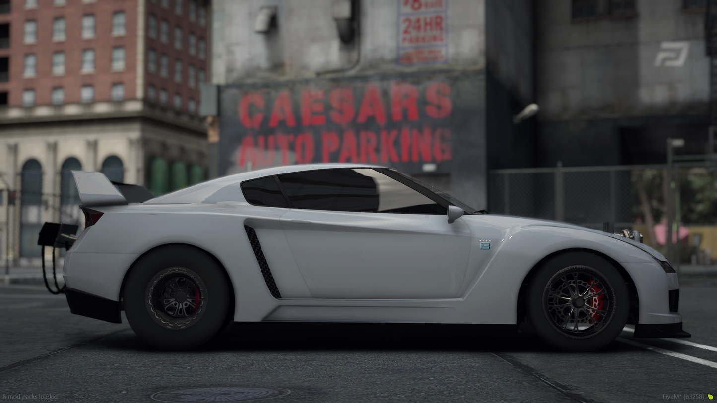 (Lore Friendly) Elegy Drag Custom Twin Turbo