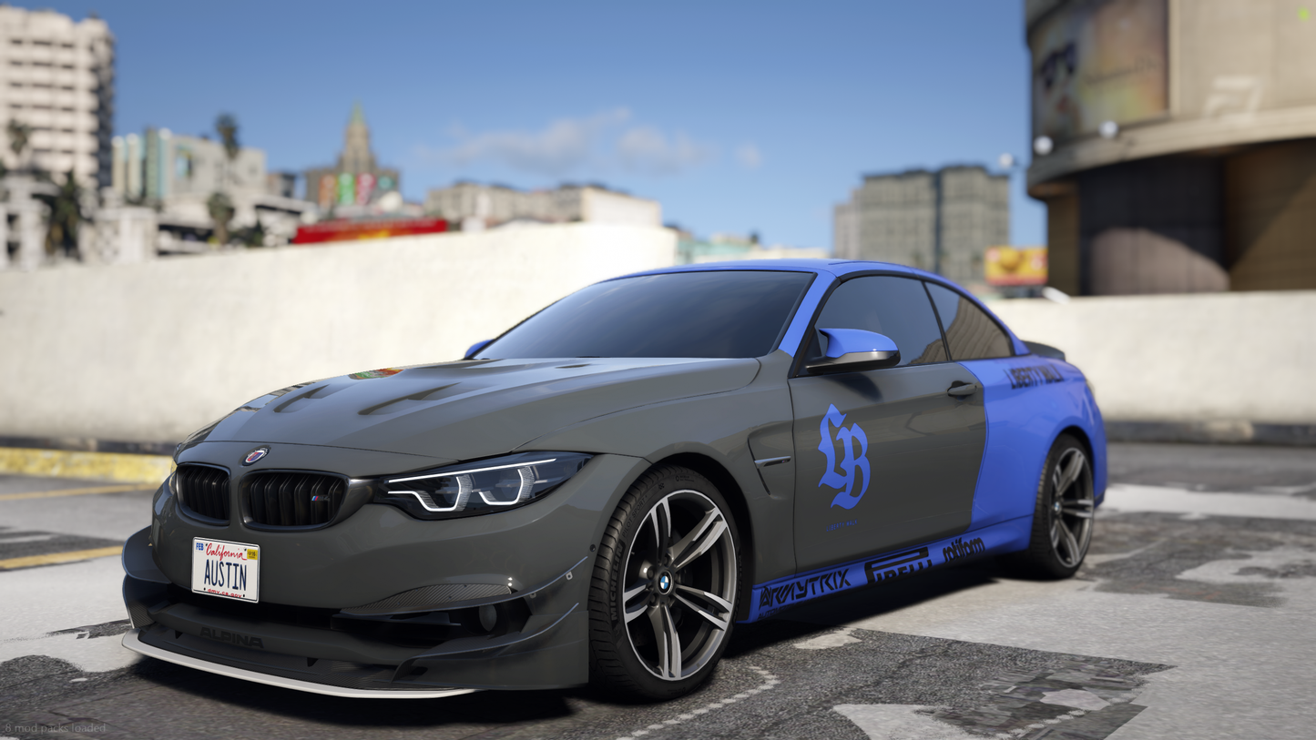 2014 BMW M4 F82 Convertible [Animation Roof] [Tuning]