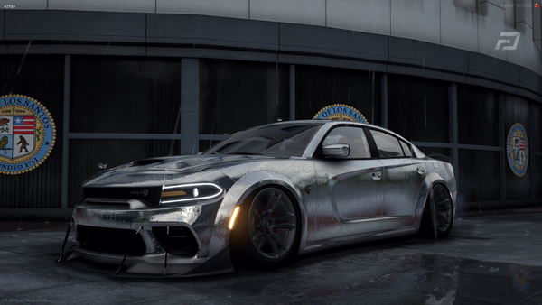 Bagged Whipple Dodge Charger Hellcat