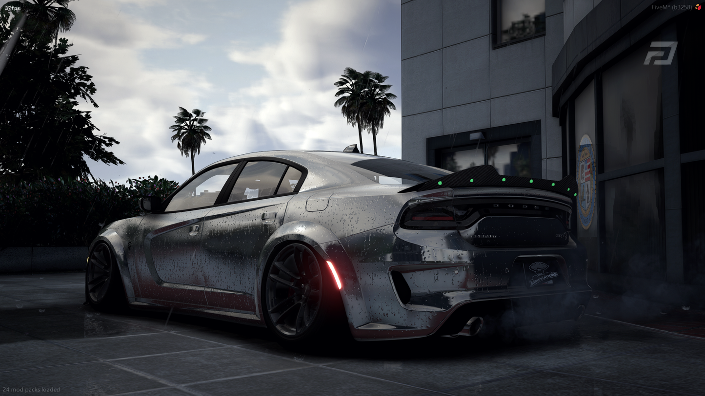 Bagged Whipple Dodge Charger Hellcat