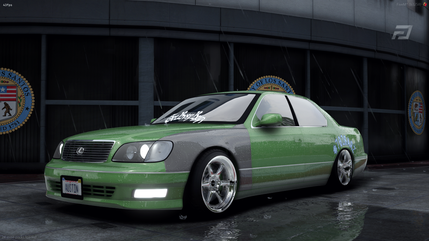 Custom Two Tone Lexus Slider