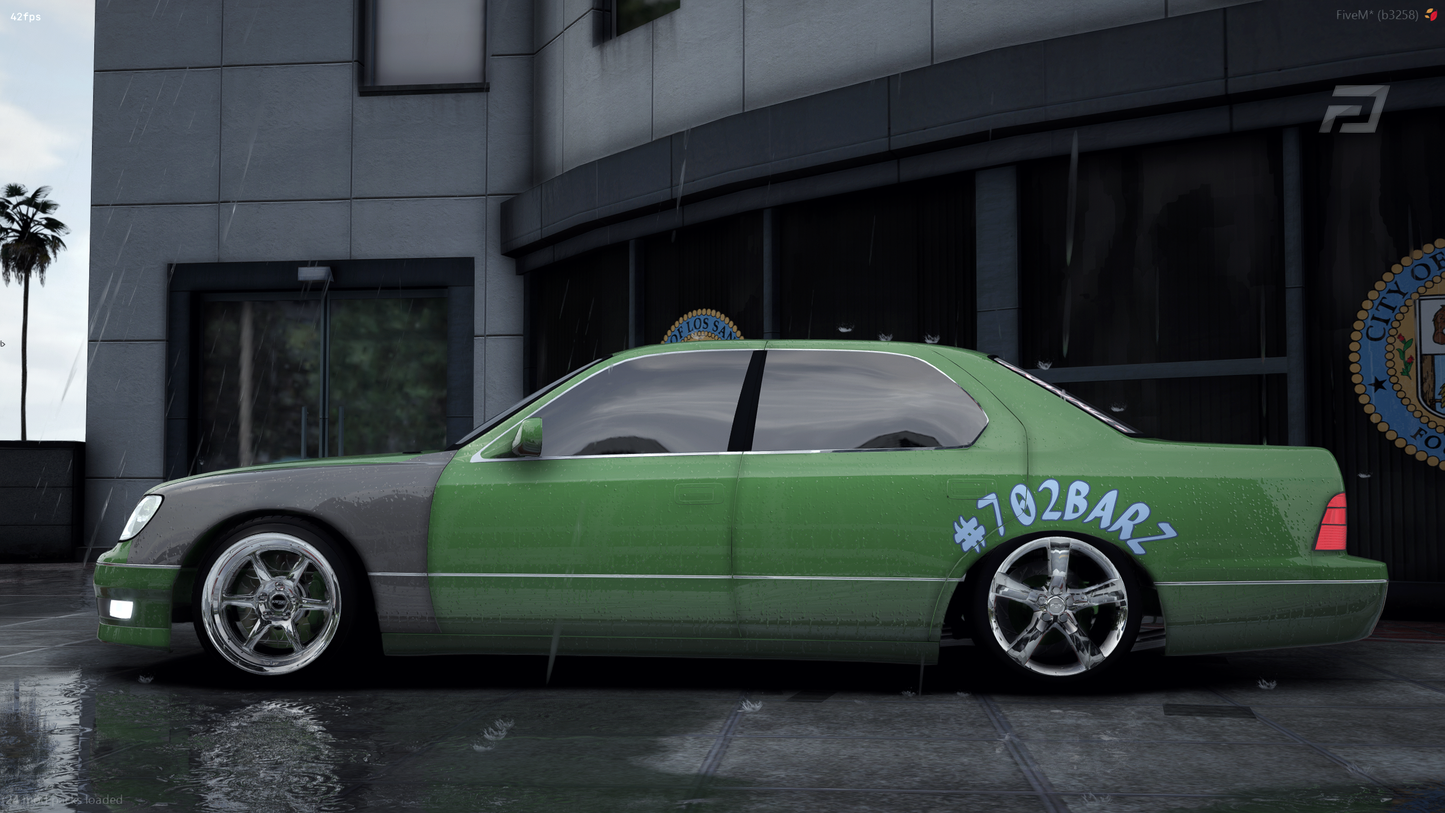 Custom Two Tone Lexus Slider