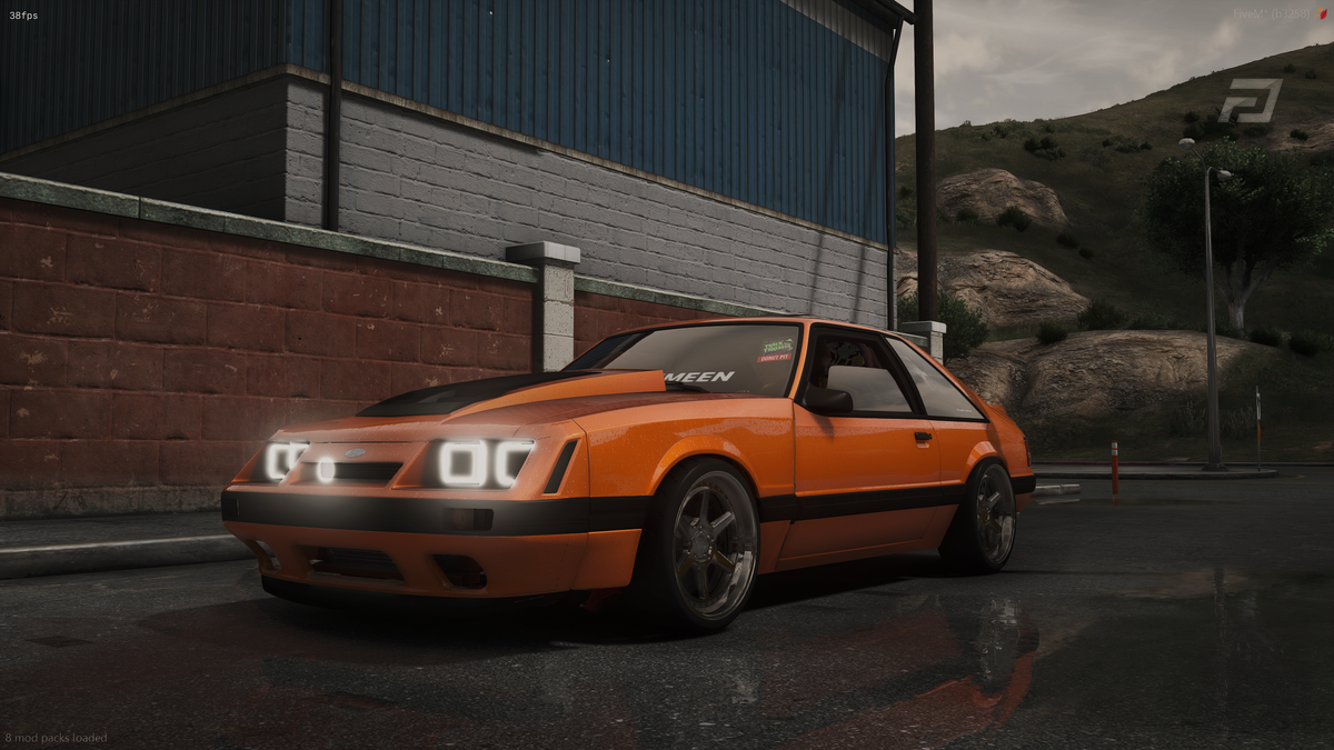 Ford Mustang Fox Body Slider