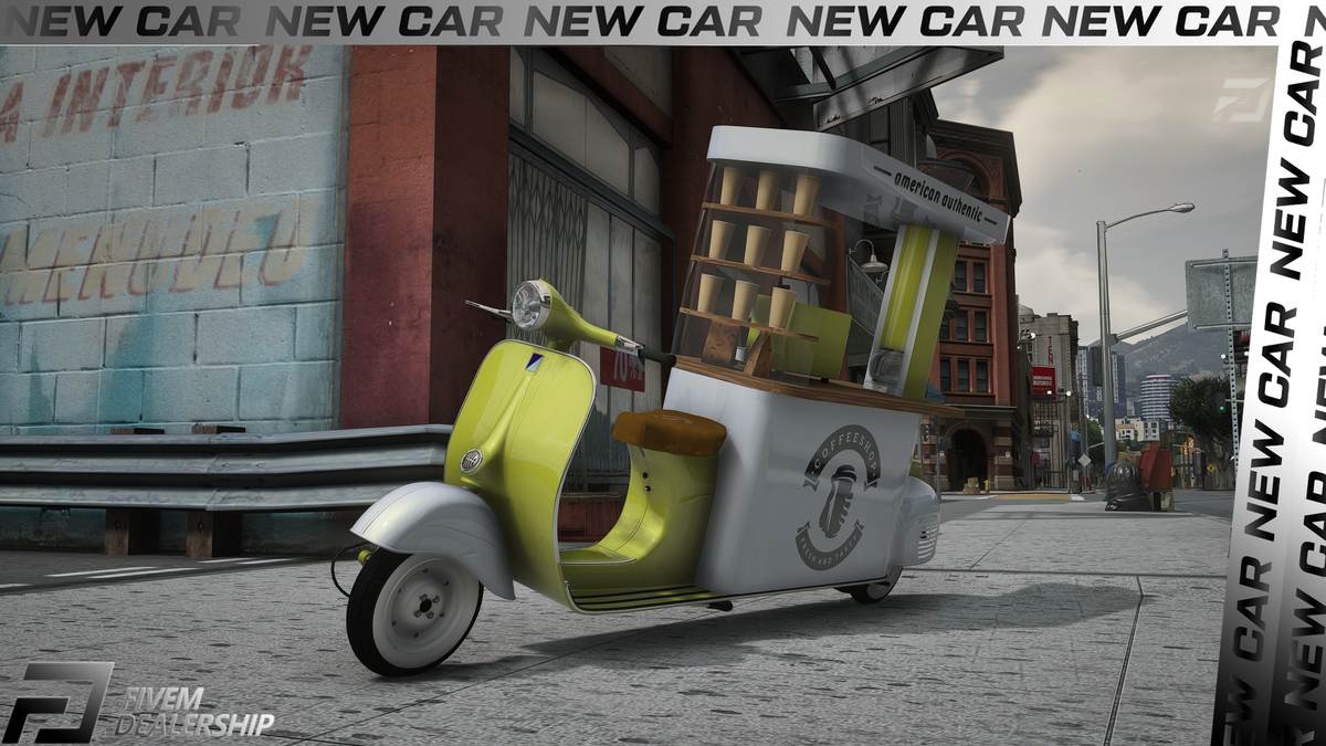 (Lore Friendly) Coffee Bike