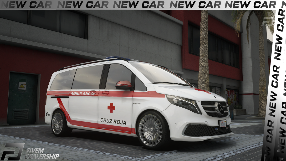 [Non ELS] Mercedes V-Class 2021 Ambulance