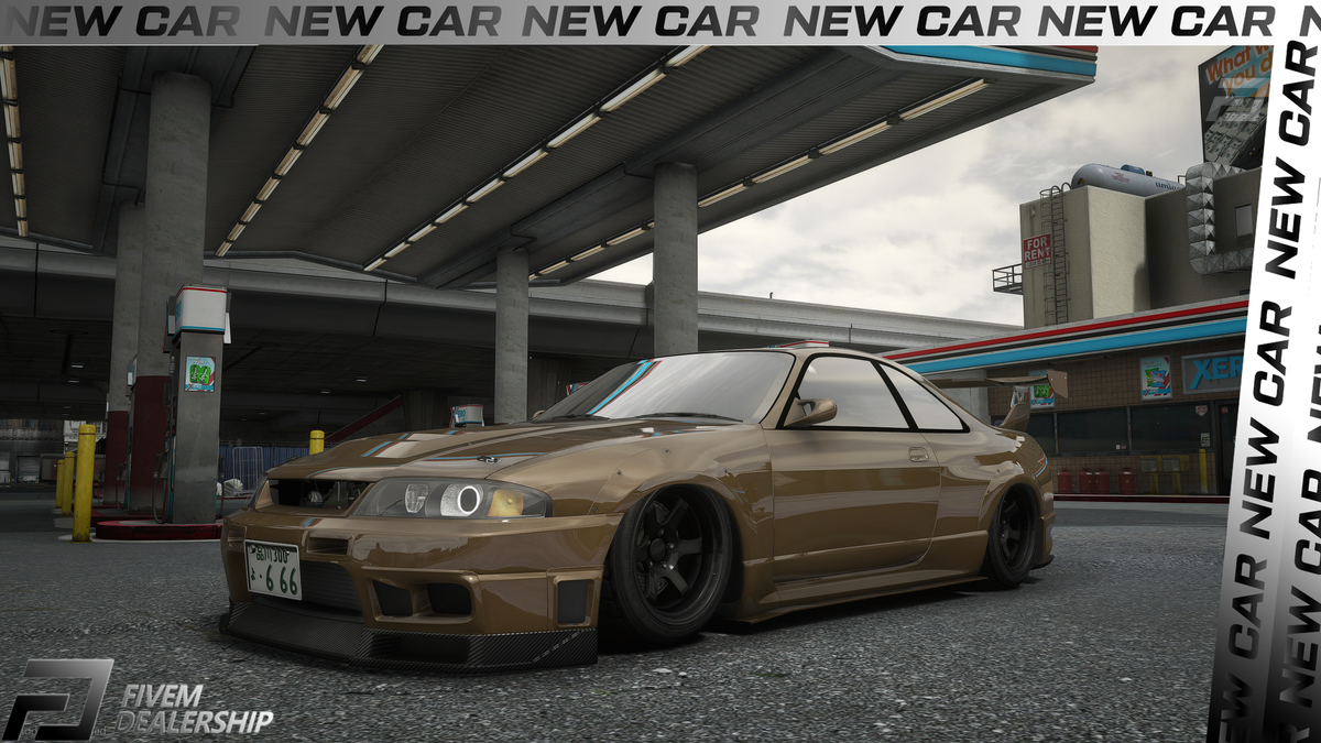 Fivem Car R33 Nissan Skyline R33 – Fivem Dealership