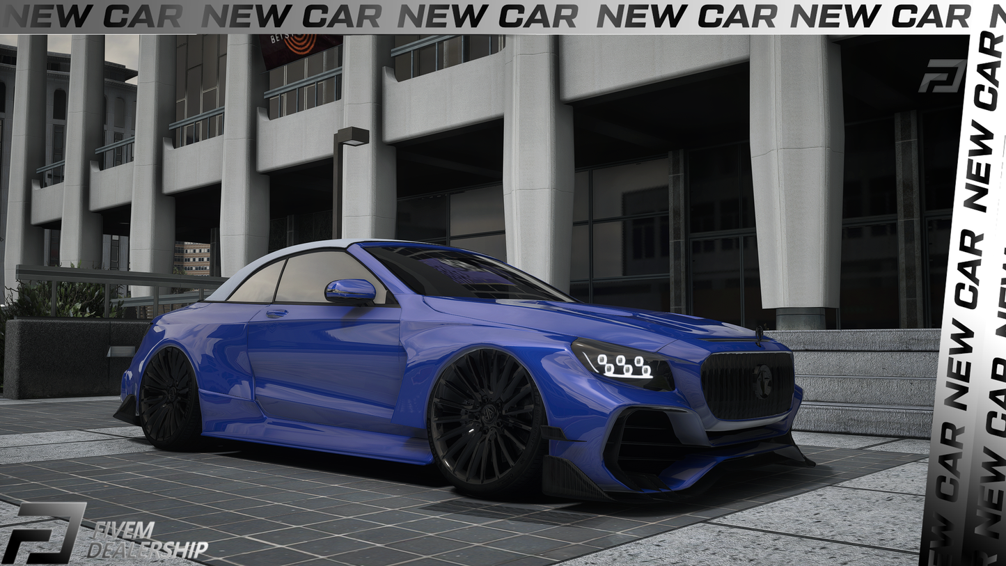 (Lore Friendly) Schwarzer Cabrio