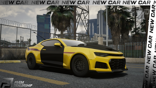 (Debadged) Chevrolet Camaro ZL1 Drag Exorcist Edition