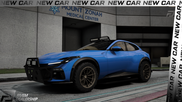 (Debadged) Ferrari Purosangue Raid