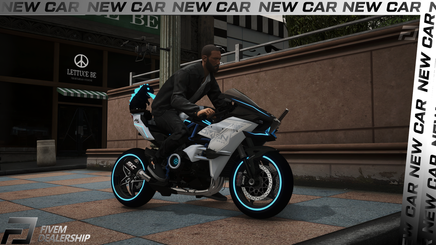 Kawasaki H2R Pbomen [Dinamic Lights]