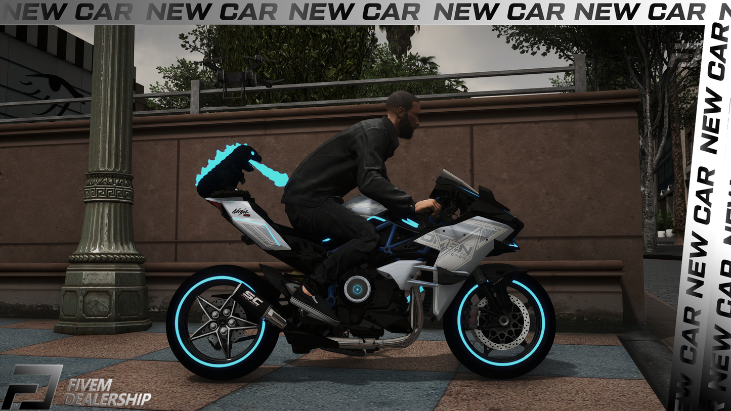 Kawasaki H2R Pbomen [Dinamic Lights]