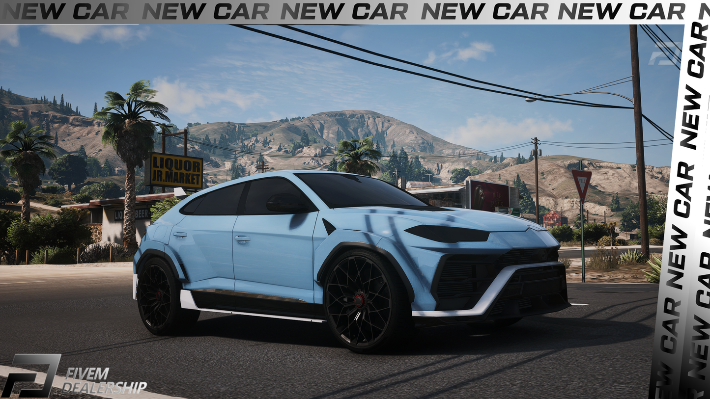 (Debadged) Lamborghini Urus STO