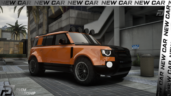 (Debadged) Land Rover Defender 110 KC Raid