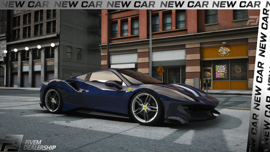 Ferrari 488 Pista Spider [Animation Roof]