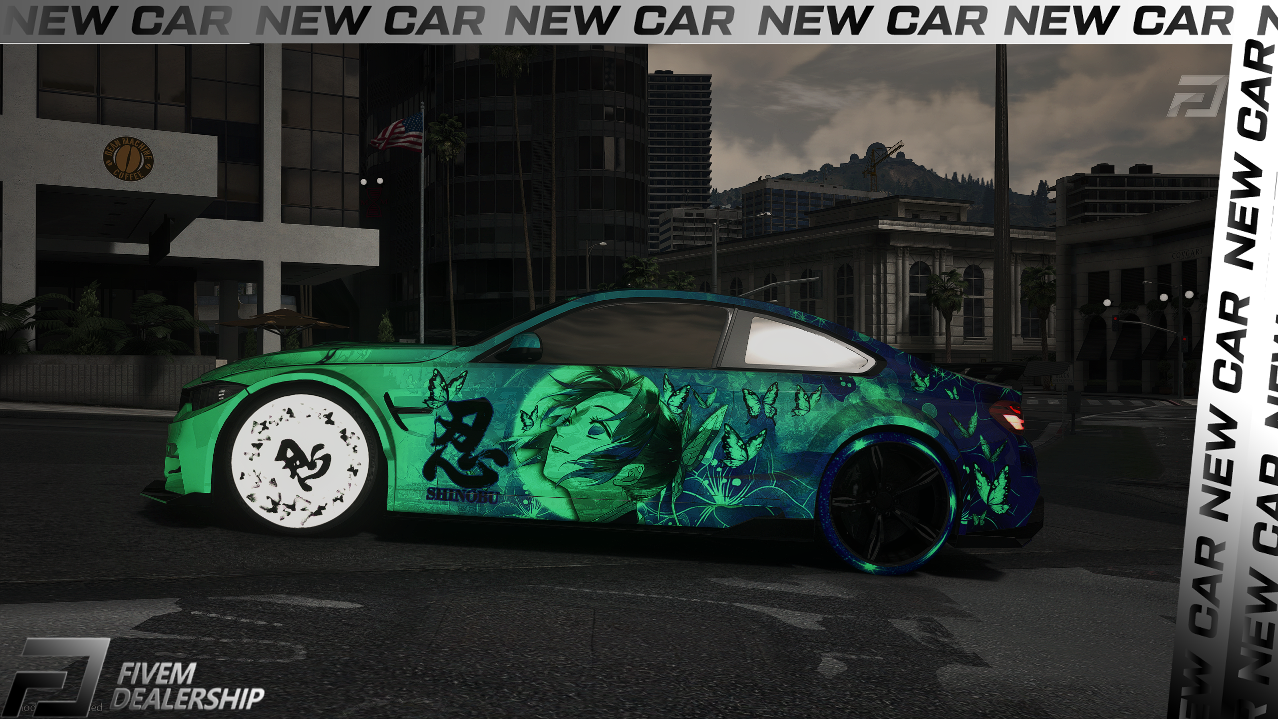 BMW M4 Shinobu Kocho Edition [Dinamic RGB Lights]