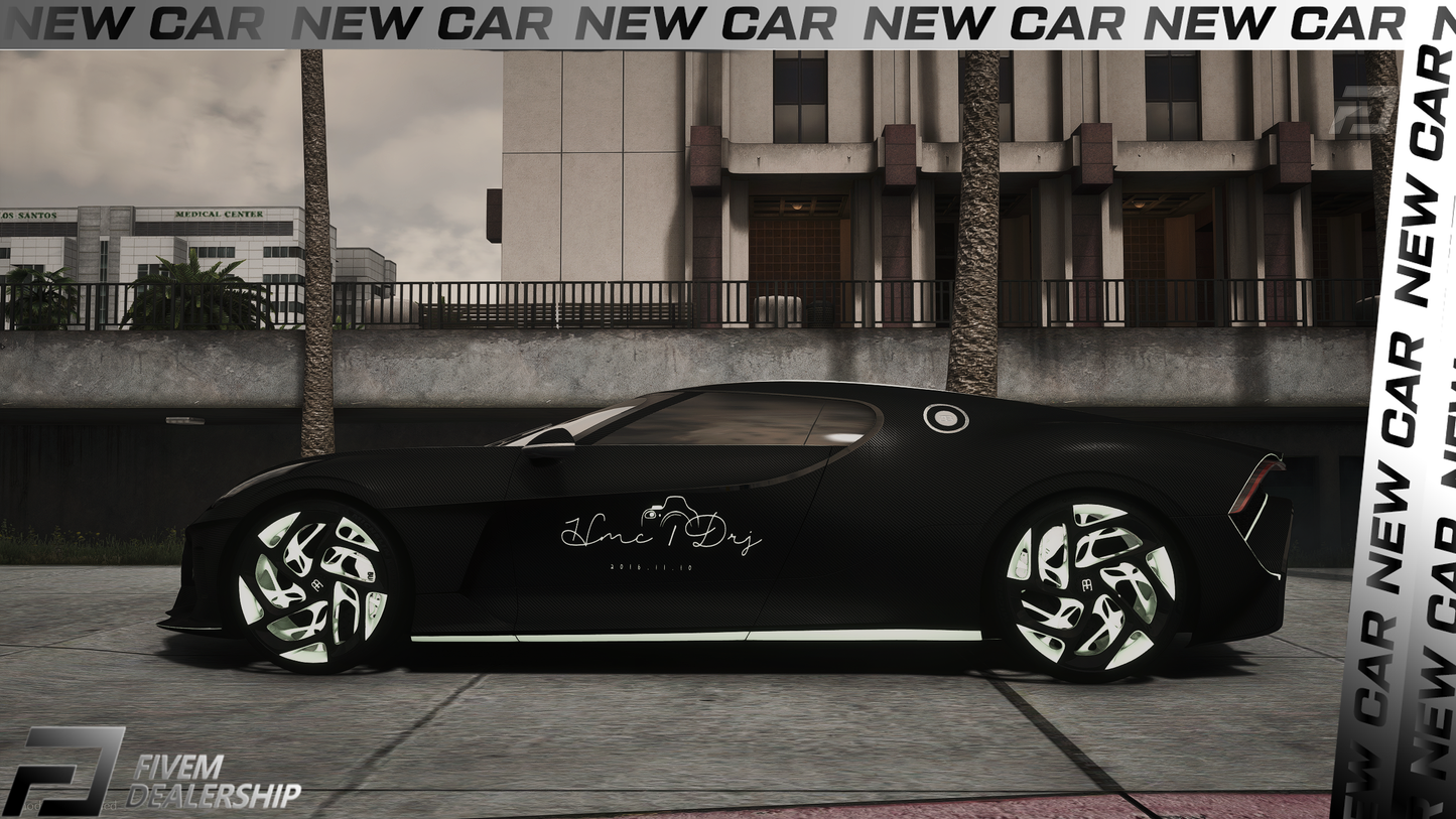 Bugatti LA Voiture Noire [Dinamic Lights]