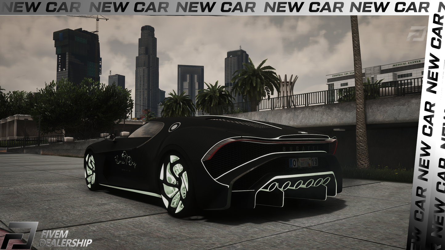Bugatti LA Voiture Noire [Dinamic Lights]