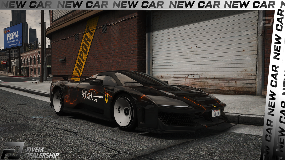 Ferrari F80 Thunder [Dinamic Lights]