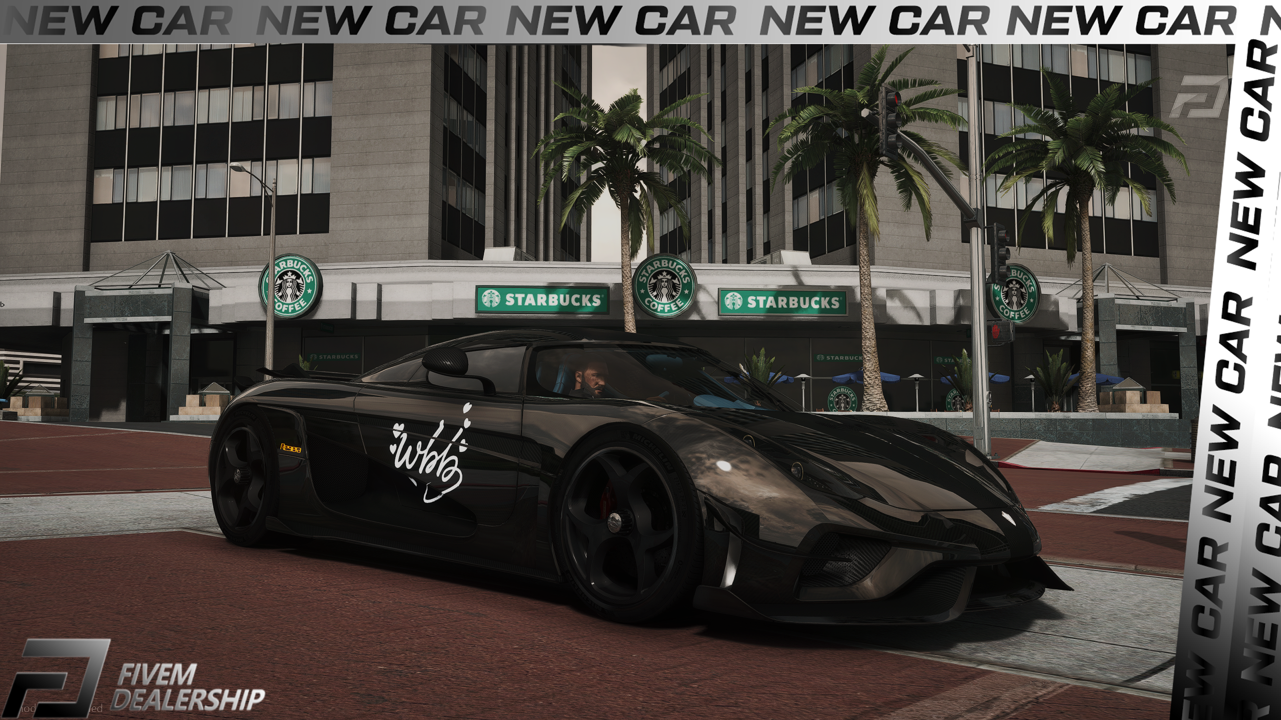 Koenigsegg Regera FBI [Dinamic Lights]