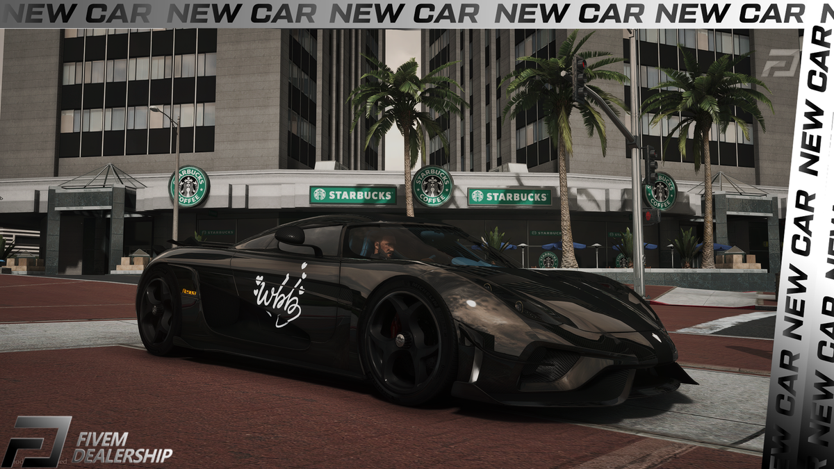 Koenigsegg Regera FBI [Dinamic Lights]