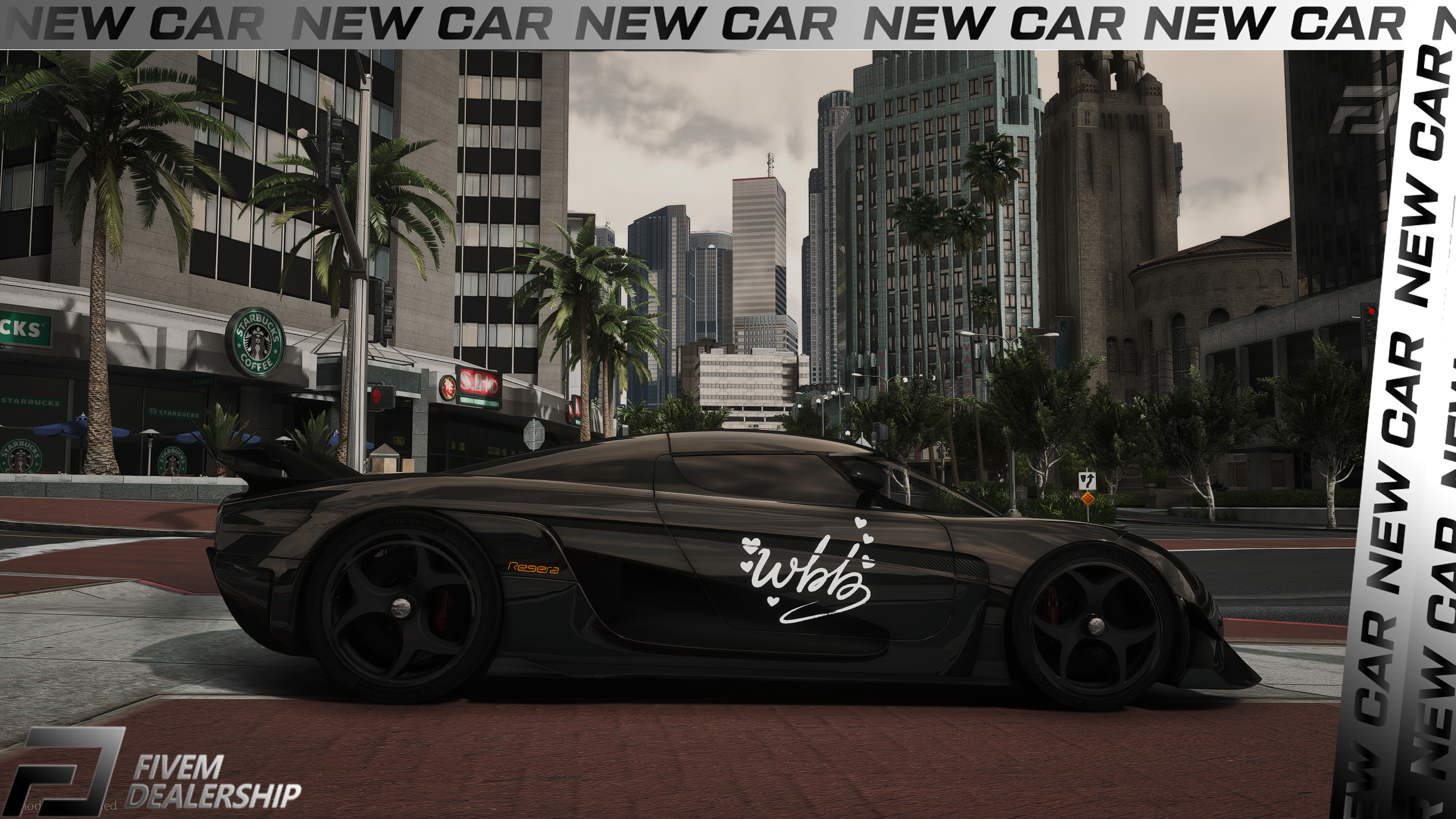 Koenigsegg Regera FBI [Dinamic Lights]