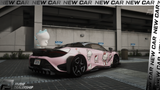 Mclaren 765lt Spider Hello Kitty [Dinamic Lights]