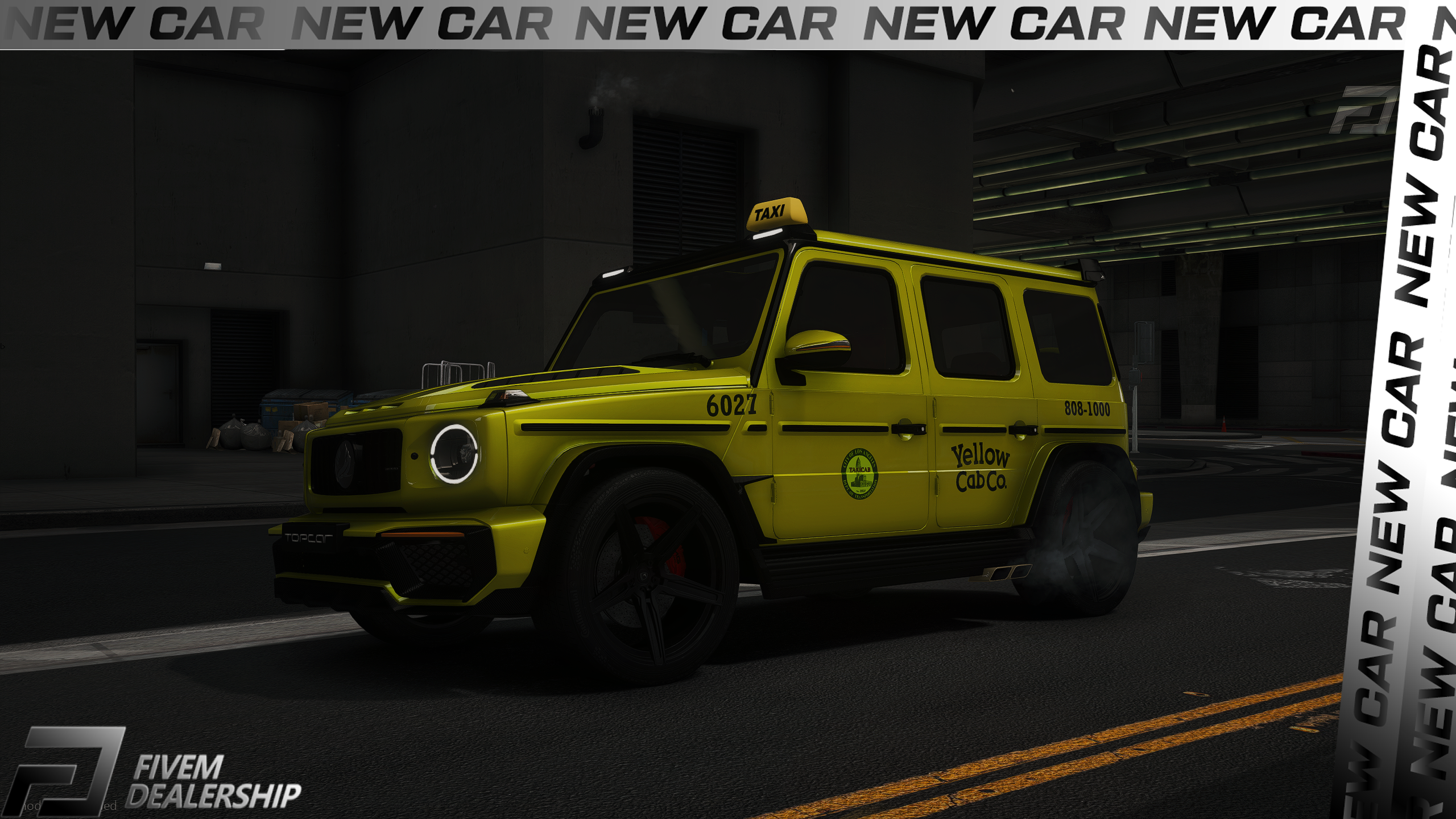 Mercedes G63 Topcar Taxi