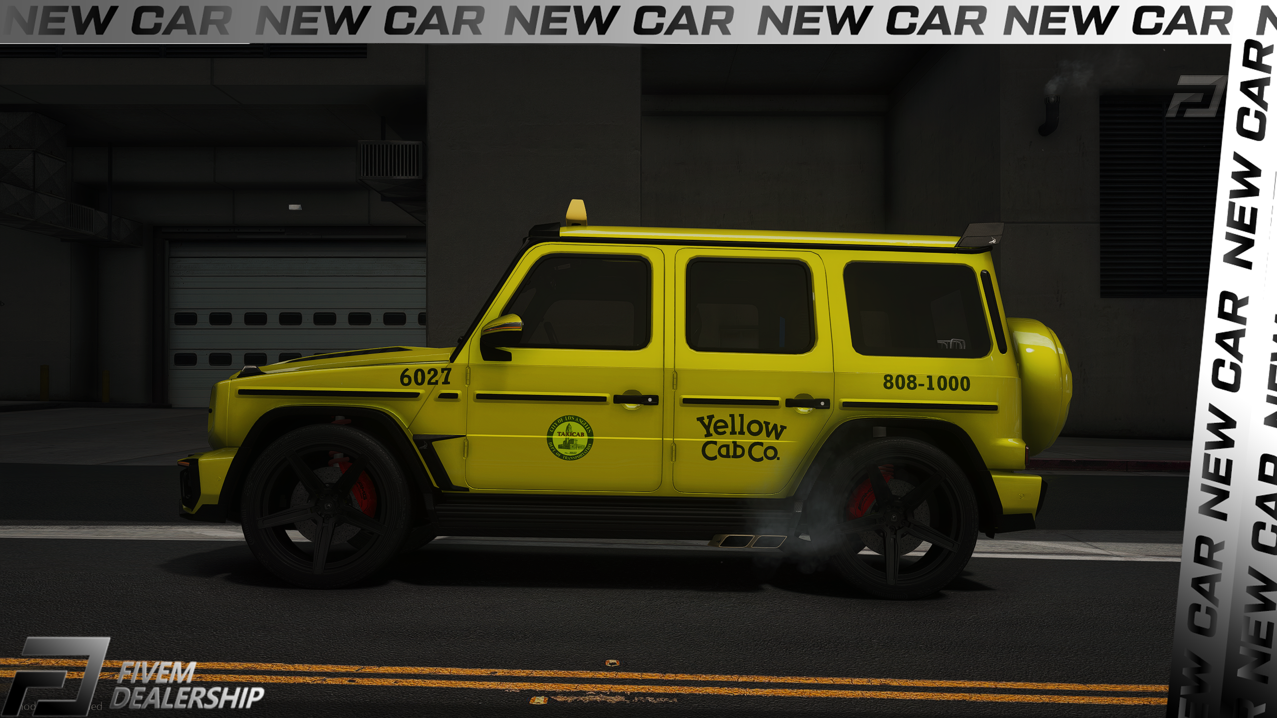 Mercedes G63 Topcar Taxi