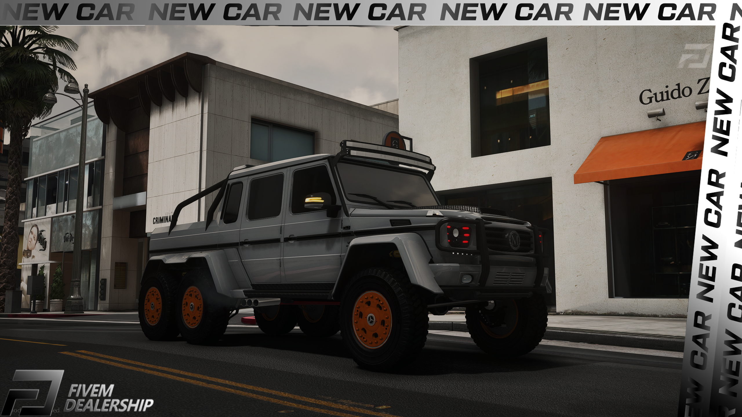 Mercedes-Benz G63 AMG 6x6