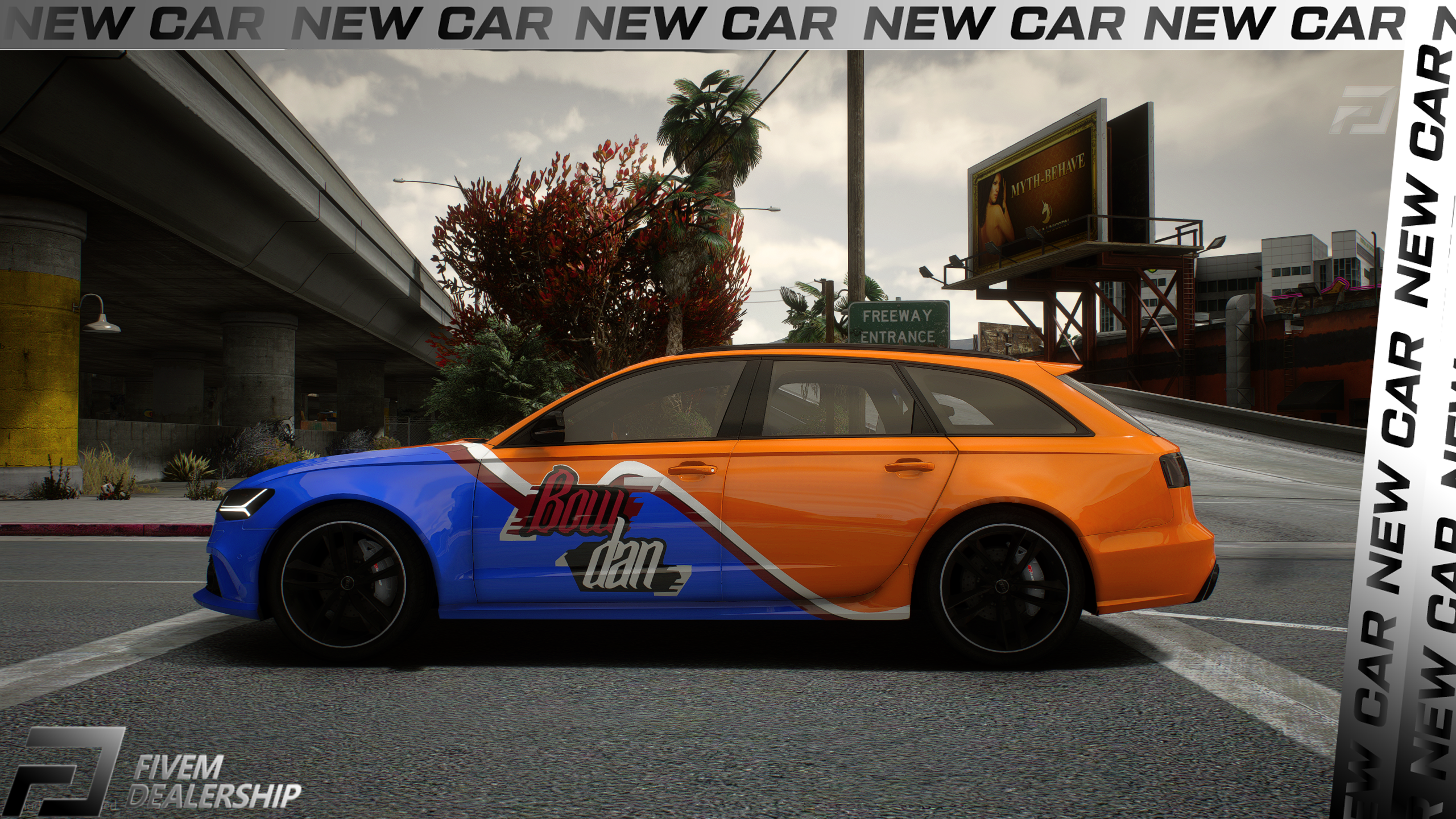 Audi RS6 2016 Bowdan Custom