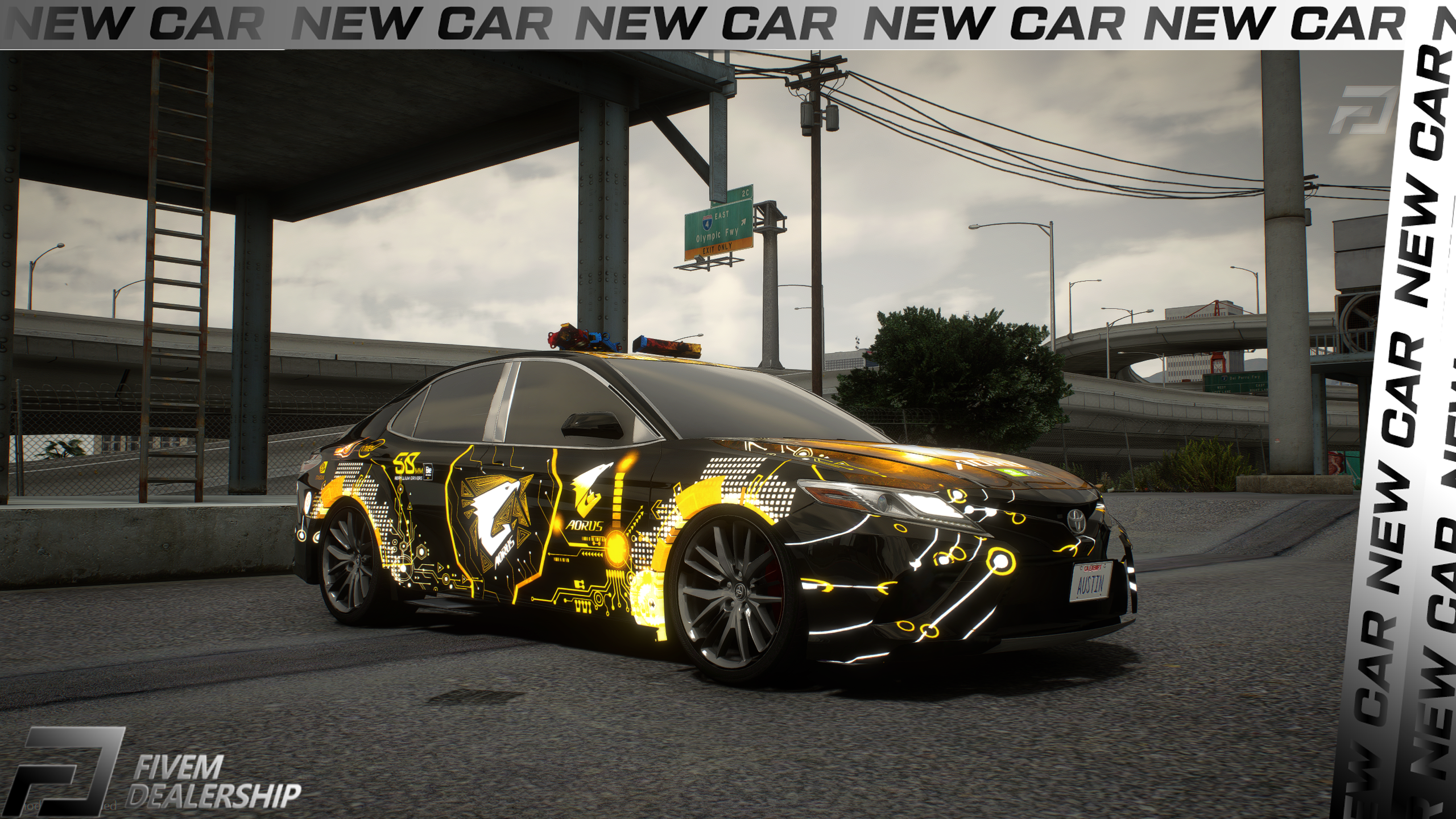 Toyota Camry Custom Aorus