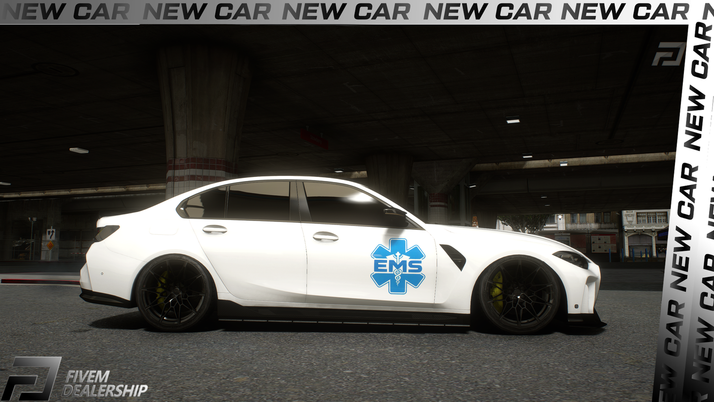 (Debadged) [Non ELS] 2024 BMW M3 Adro EMS