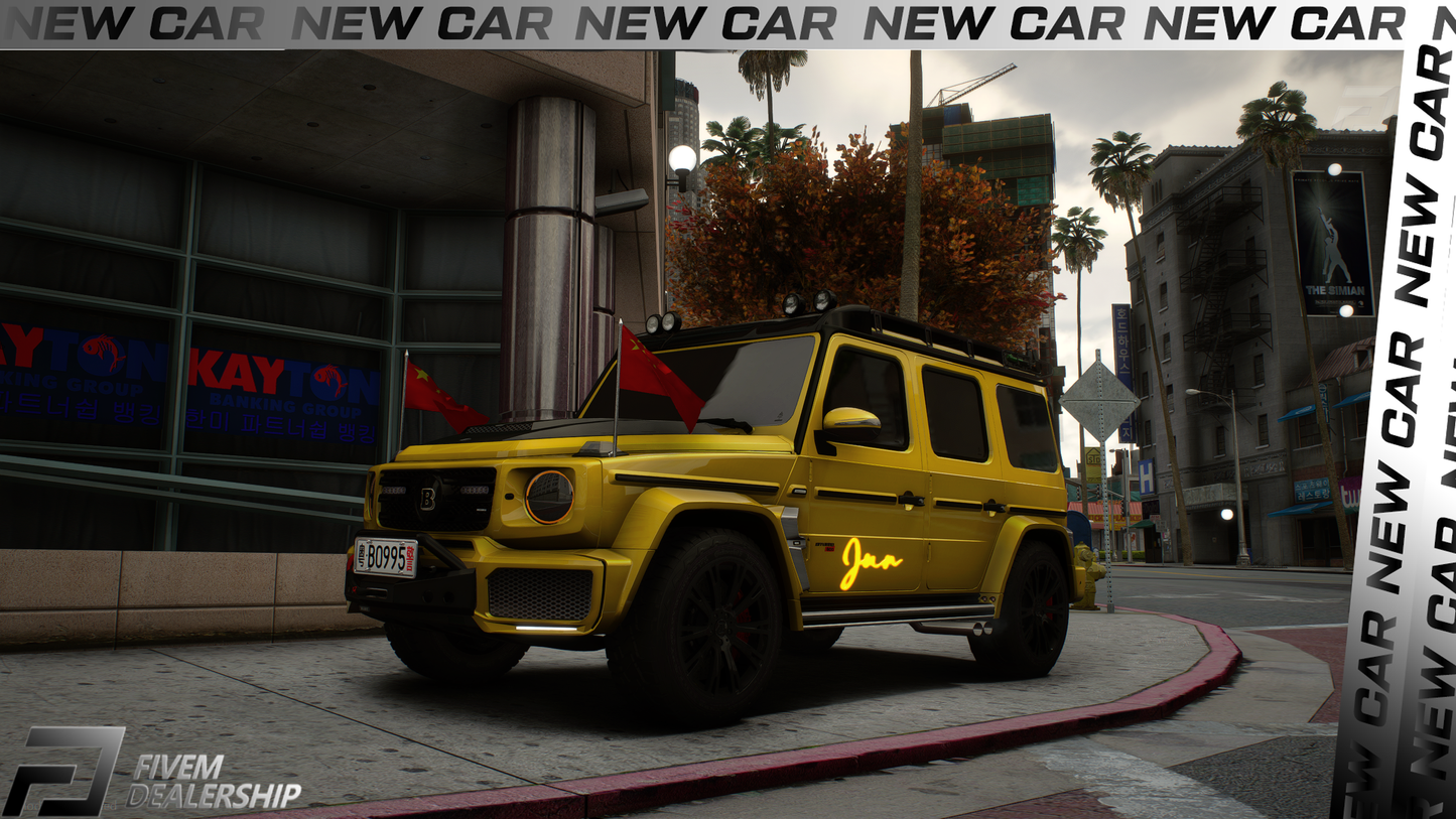 [Non ELS] Brabus G-Class Unmarked Chinese Version