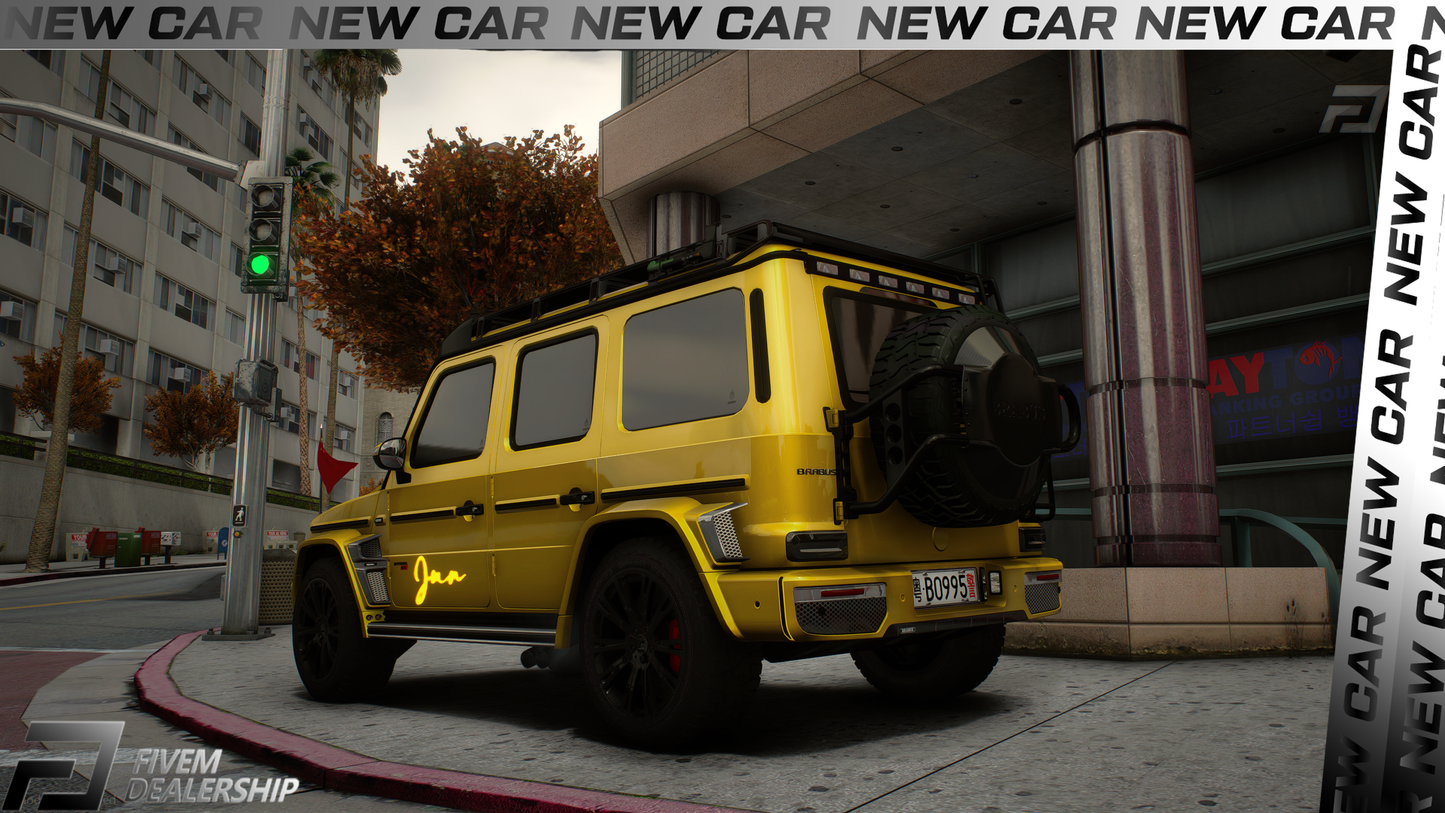 [Non ELS] Brabus G-Class Unmarked Chinese Version
