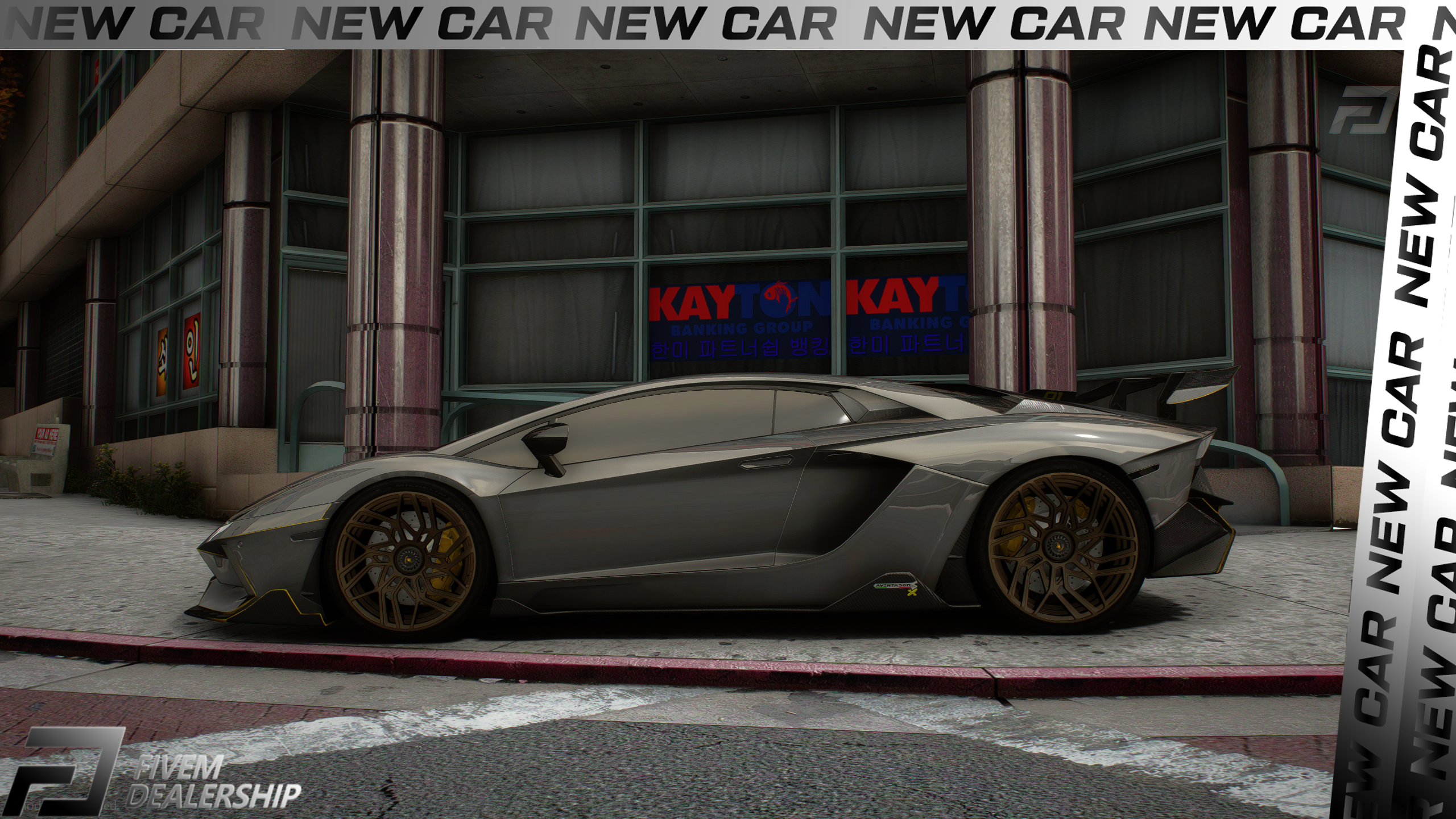 Lamborghini Aventador ONYX [Dinamic Lights]