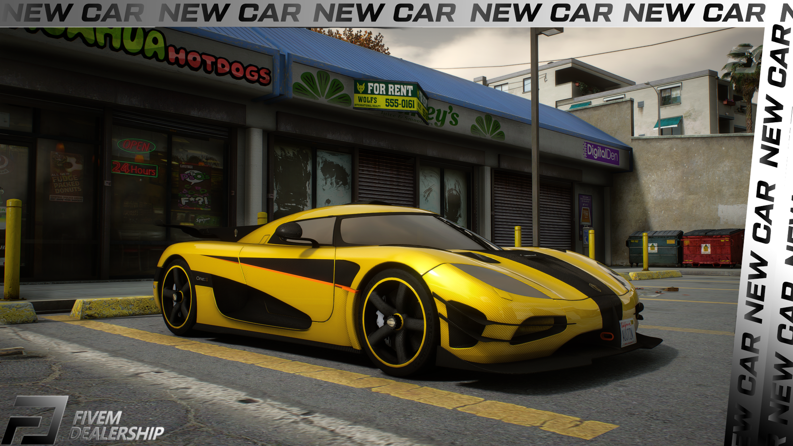 Koenigsegg One1 v2 [Auto Roof]