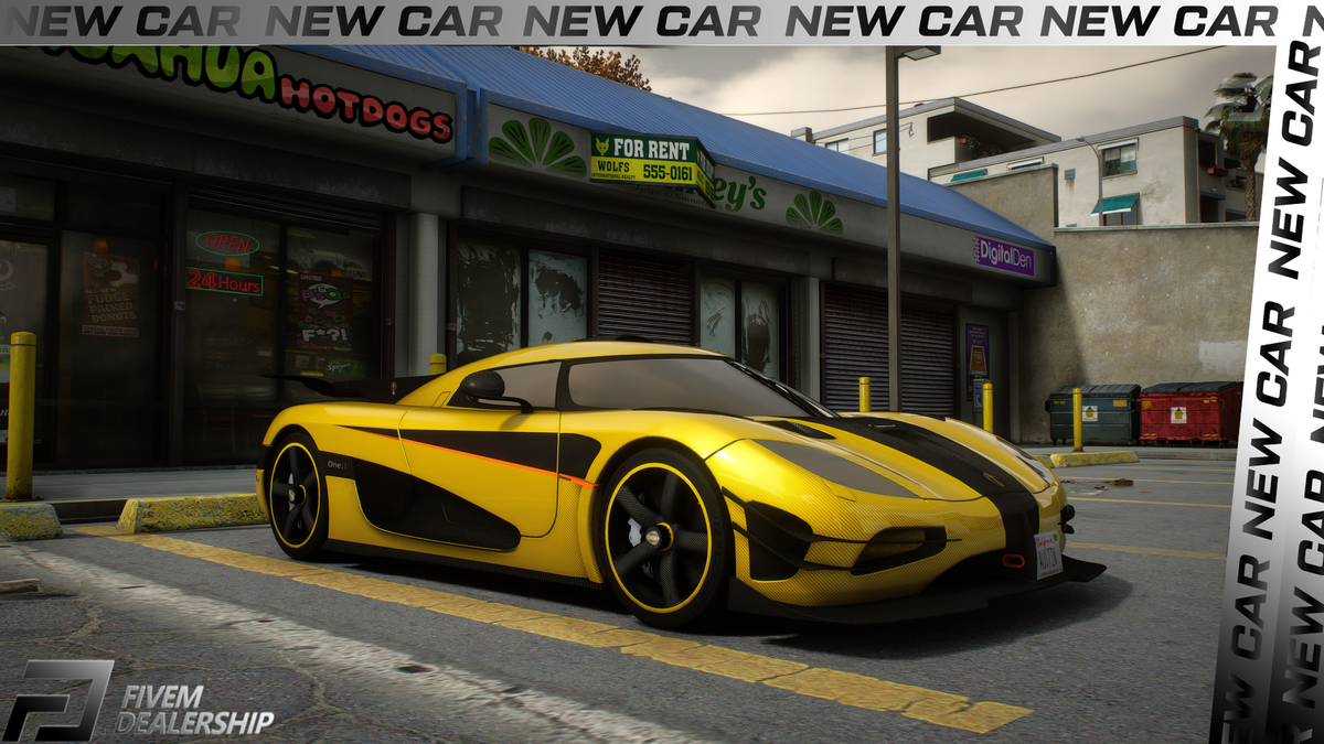 Koenigsegg One1 v2 [Auto Roof]