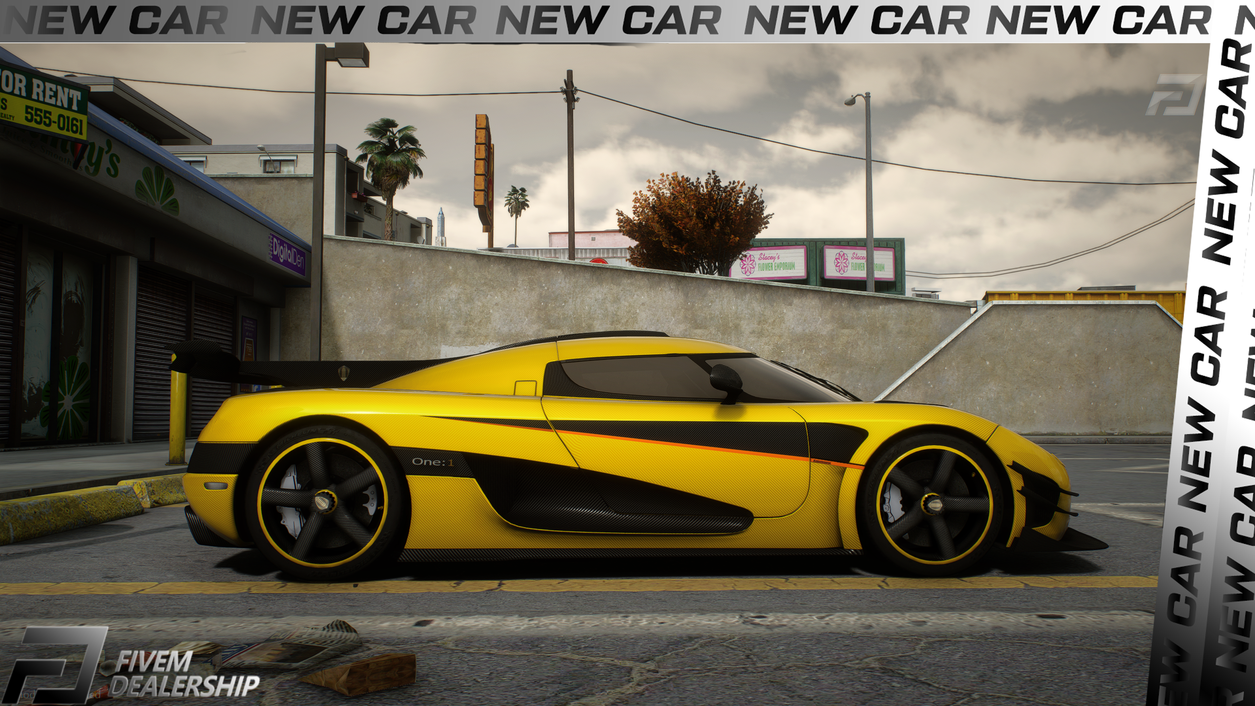 Koenigsegg One1 v2 [Auto Roof]