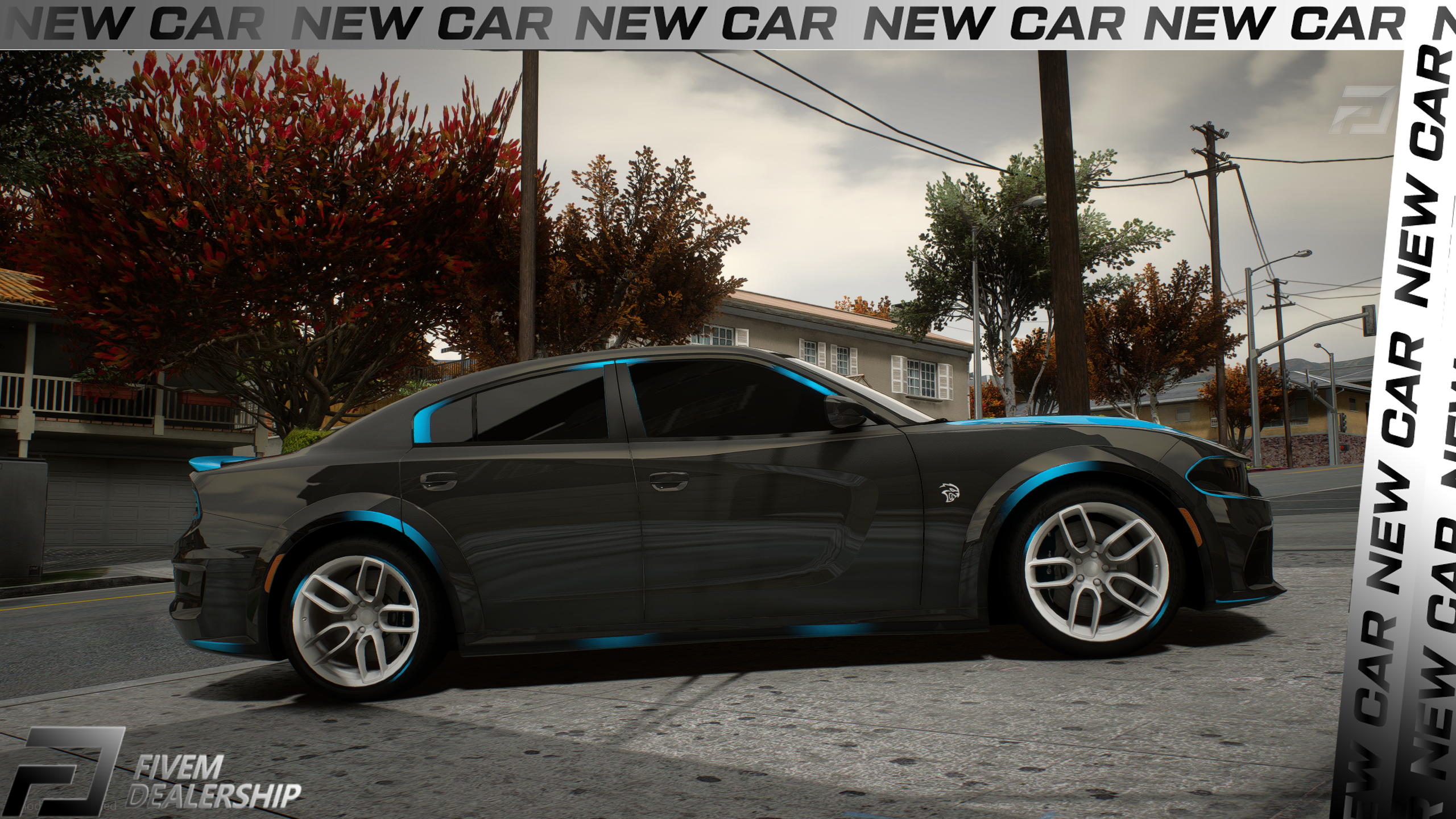 Dodge Charger Superchager [Dinamic RGB Lights]