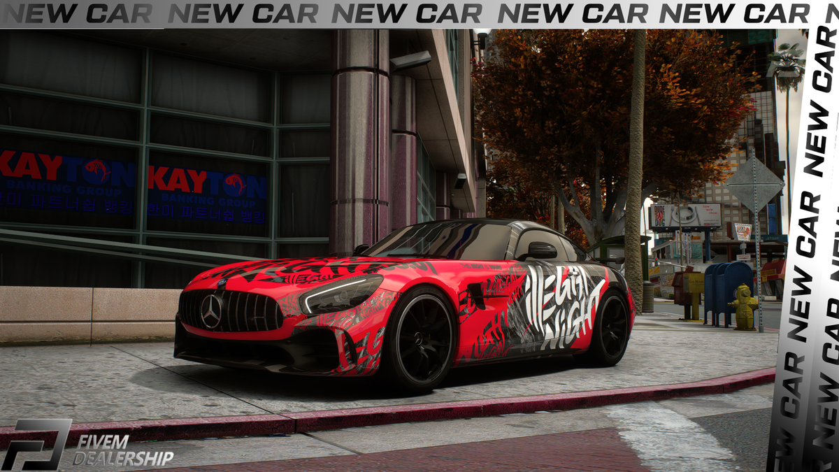 Mercedes AMG GTR illegal