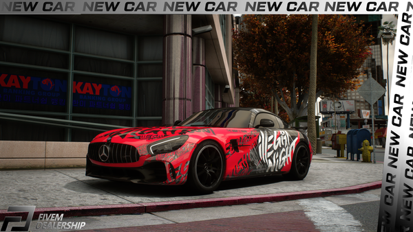 Mercedes AMG GTR illegal