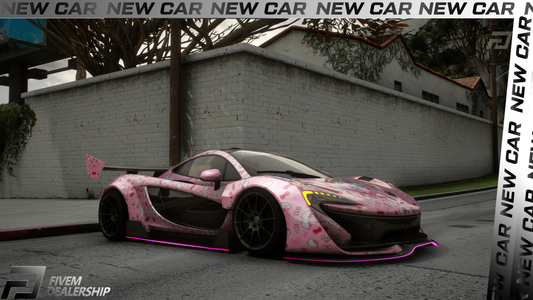 Mclaren P1 GT Hello kitty [Dinamic Lights]