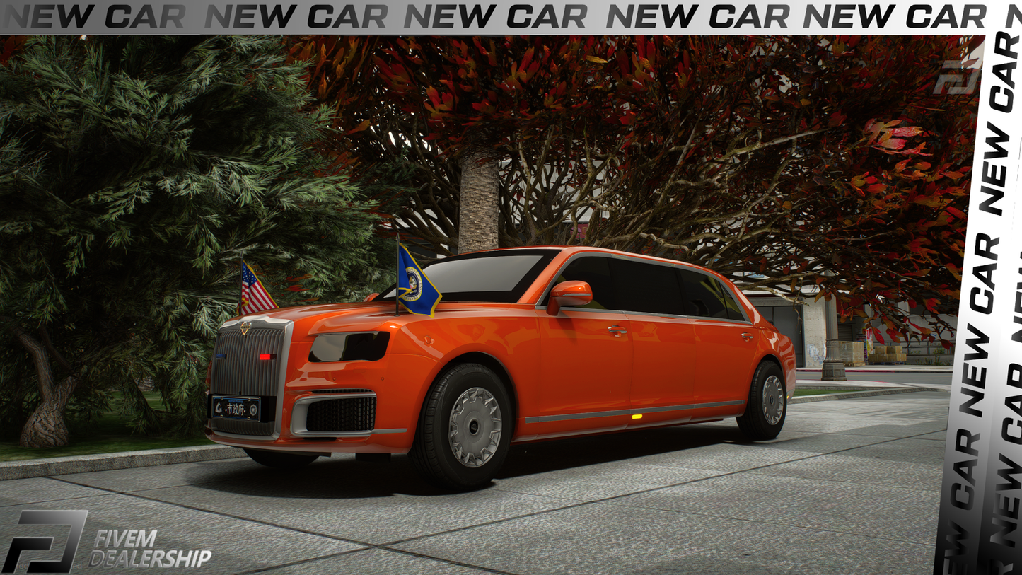 2018 Aurus Senat Limo