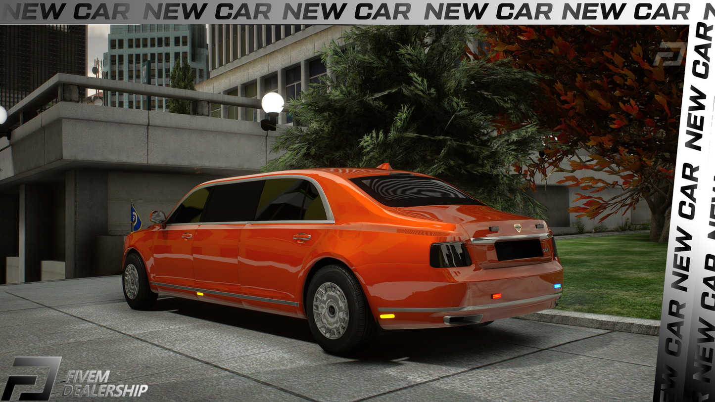 2018 Aurus Senat Limo