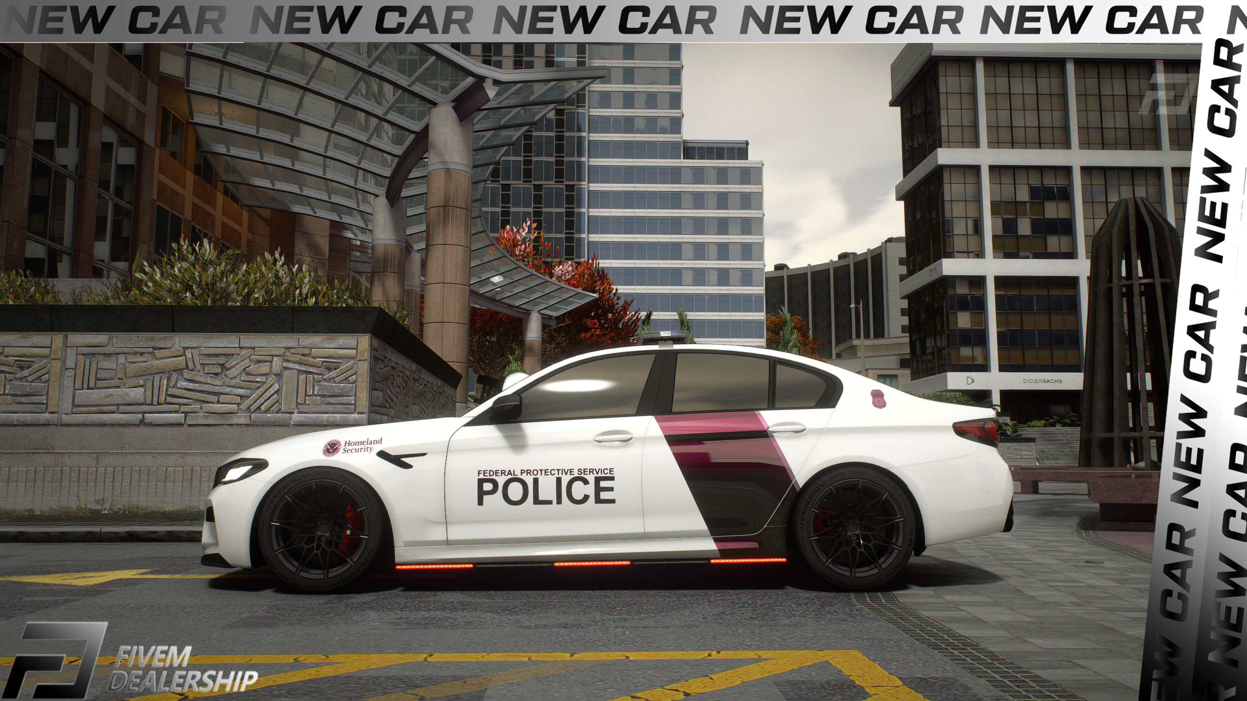 [Non ELS] BMW M5 2022 Police LS