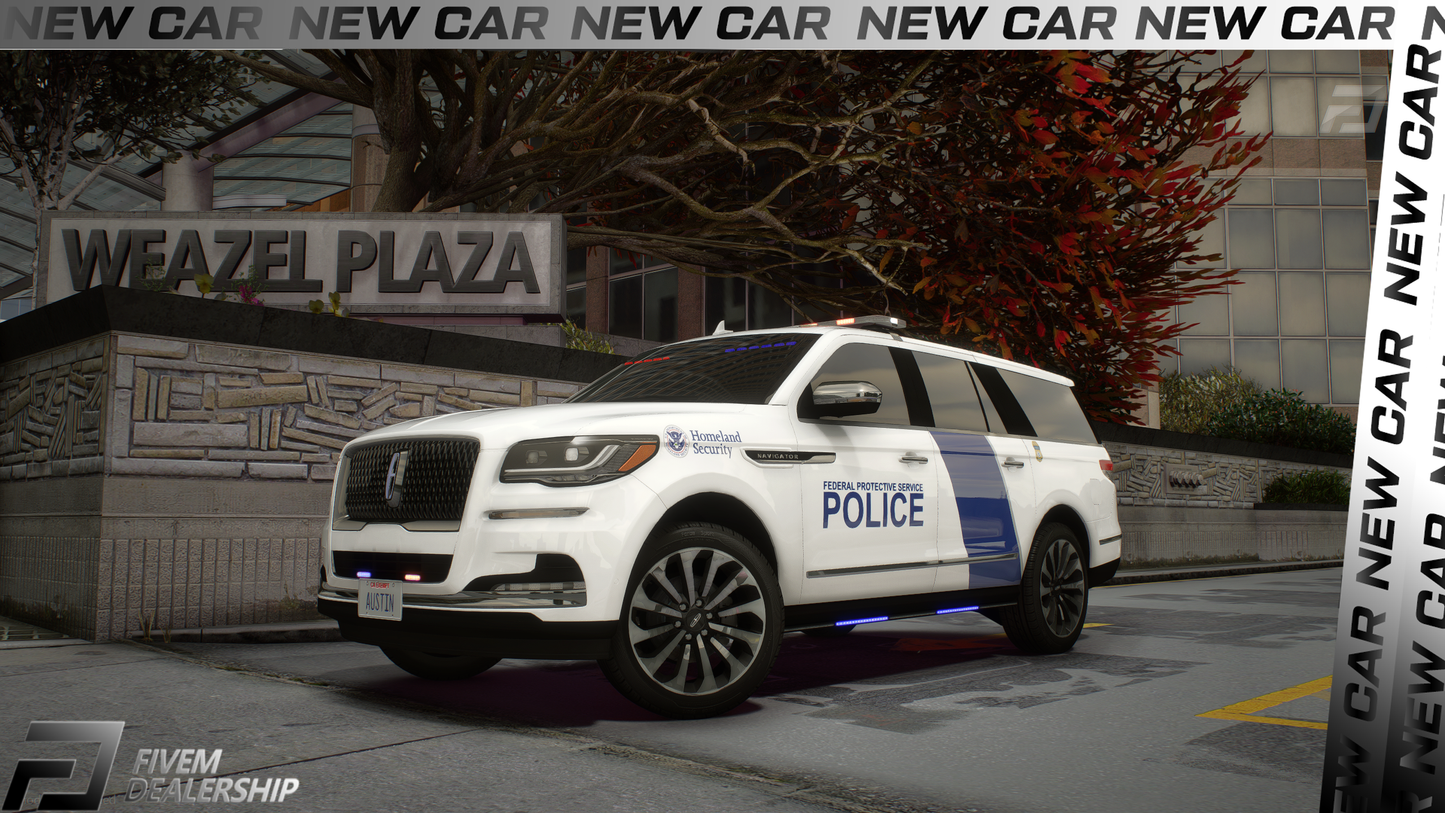 [Non ELS] Lincoln Navigator Police LS