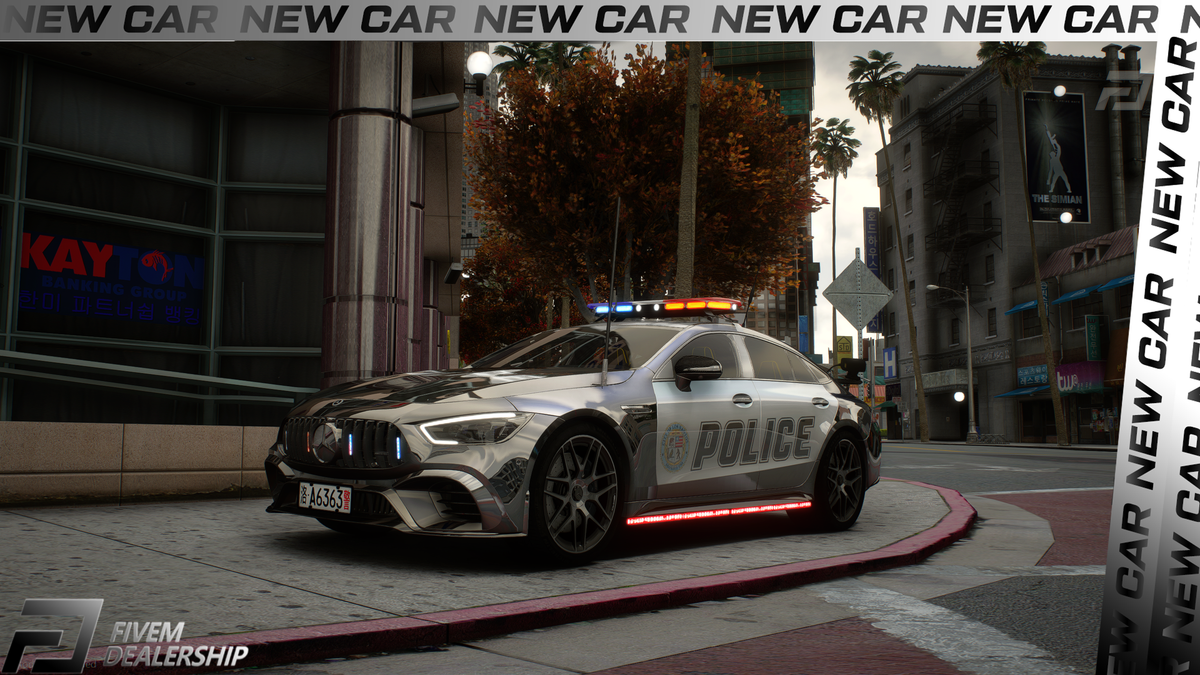 [ELS] Mercedes AMG GT63 US Police