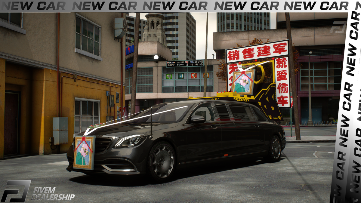 Mercdes S650 Hearse